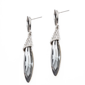 Horseeye Crystal Earring
