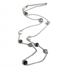 Delicate Designer Inspiration Pave Disc