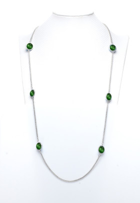 Colorful Semi-precious Stone Necklace