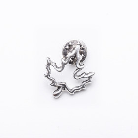Antique Silver Maple Leaf Frame Pin