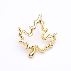 Gold Maple Leaf Frame Pin