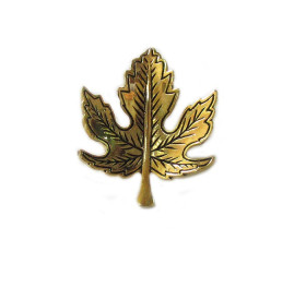 Gold Maple Leaf Pin