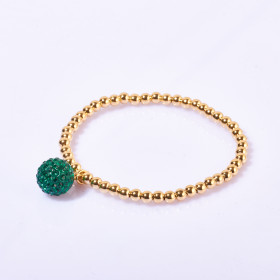 Crystal Ball Bracelet
