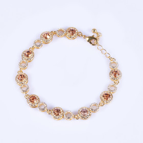 Crystal Round Shape Bracelet