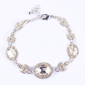 Crystal Oval Bracelet