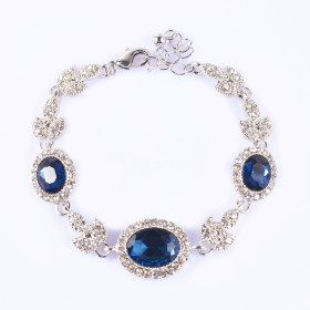 Crystal Oval Bracelet