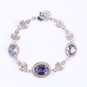 Crystal Oval Bracelet
