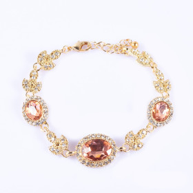 Crystal Oval Bracelet