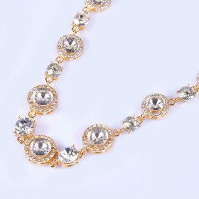 Crystal Round Necklace