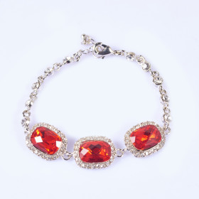 Crystal Square Bracelet