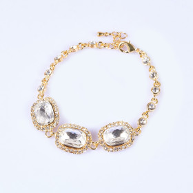 Crystal Square Bracelet