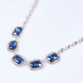 Crystal Square Necklace