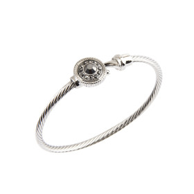 Delicate Designer Inspiration Pave Disc