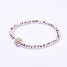 CZ Ball Bracelet
