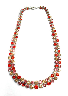 Gala Crystal Necklace in Multi Combo